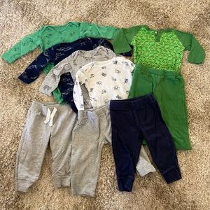 Baby boy 6 month long sleeve bundle